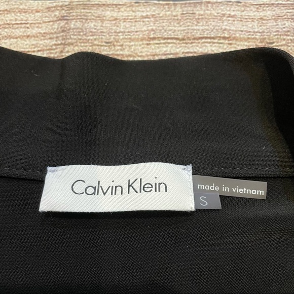CALVIN KLEIN Cropped Black Cardigan - Picture 9 of 10